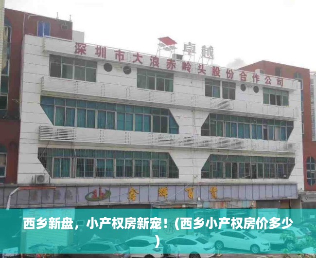 西乡新盘，小产权房新宠！(西乡小产权房价多少)