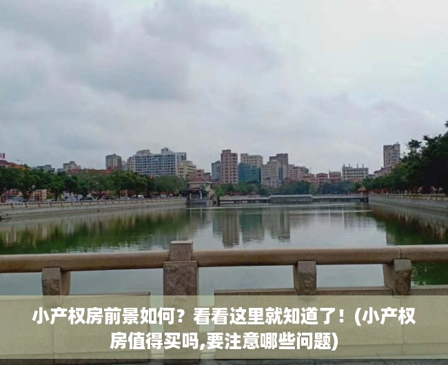 小产权房前景如何？看看这里就知道了！(小产权房值得买吗,要注意哪些问题)
