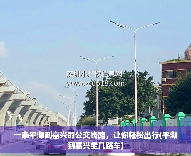 一条平湖到嘉兴的公交线路，让你轻松出行(平湖到嘉兴坐几路车)