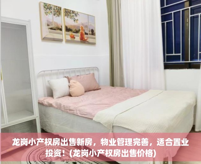 龙岗小产权房出售新房，物业管理完善，适合置业投资！(龙岗小产权房出售价格)