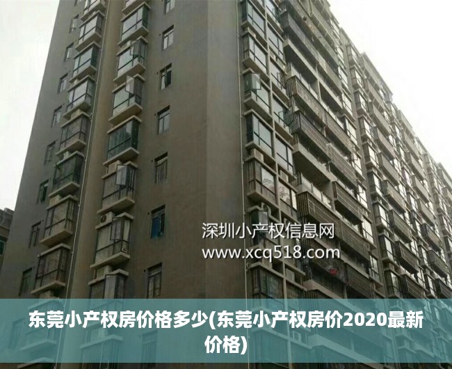 东莞小产权房价格多少(东莞小产权房价2020最新价格) 东莞小产权房价格多少(东莞小产权房价2020最新价格)