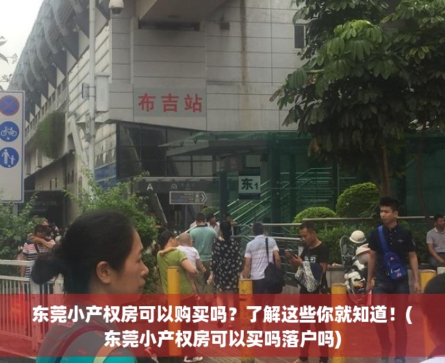 东莞小产权房可以购买吗？了解这些你就知道！(东莞小产权房可以买吗落户吗)