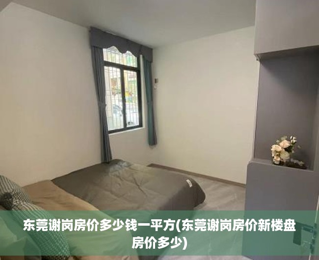 东莞谢岗房价多少钱一平方(东莞谢岗房价新楼盘房价多少) 东莞谢岗房价多少钱一平方(东莞谢岗房价新楼盘房价多少)