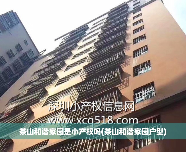 茶山和谐家园是小产权吗(茶山和谐家园户型) 茶山和谐家园是小产权吗(茶山和谐家园户型)