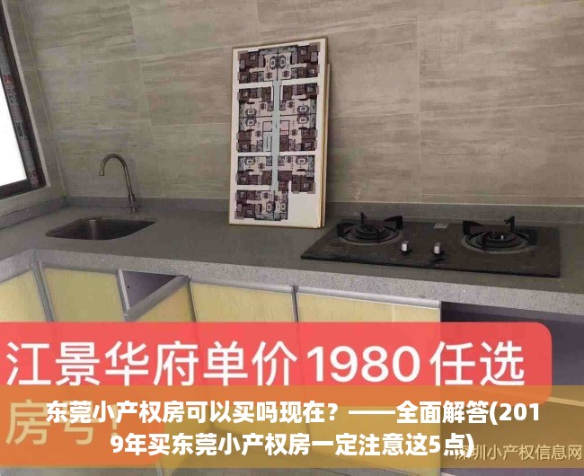 东莞小产权房可以买吗现在？——全面解答(2019年买东莞小产权房一定注意这5点)