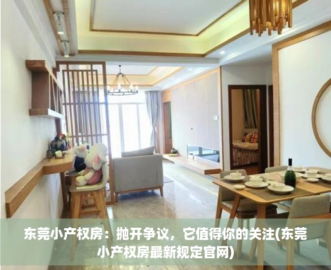 东莞小产权房：抛开争议，它值得你的关注(东莞小产权房最新规定官网)