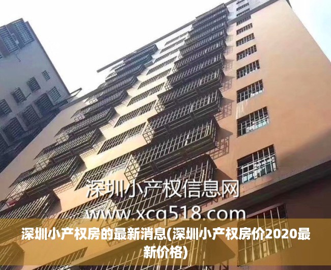 深圳小产权房的最新消息(深圳小产权房价2020最新价格)