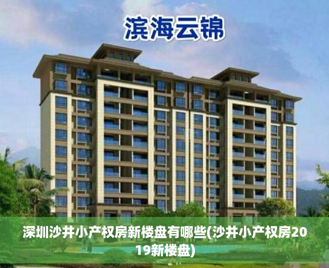 深圳沙井小产权房新楼盘有哪些(沙井小产权房2019新楼盘)