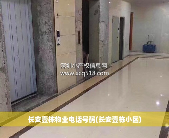 长安壹栋物业电话号码(长安壹栋小区)
