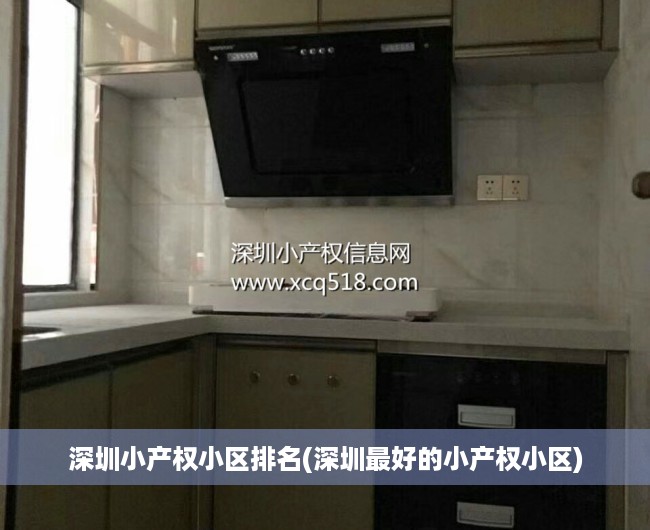 深圳小产权小区排名(深圳最好的小产权小区)