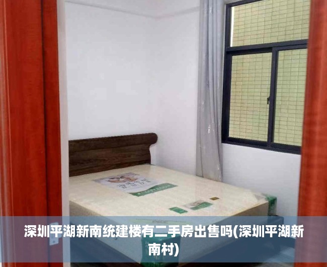 深圳平湖新南统建楼有二手房出售吗(深圳平湖新南村) 深圳平湖新南统建楼有二手房出售吗(深圳平湖新南村)