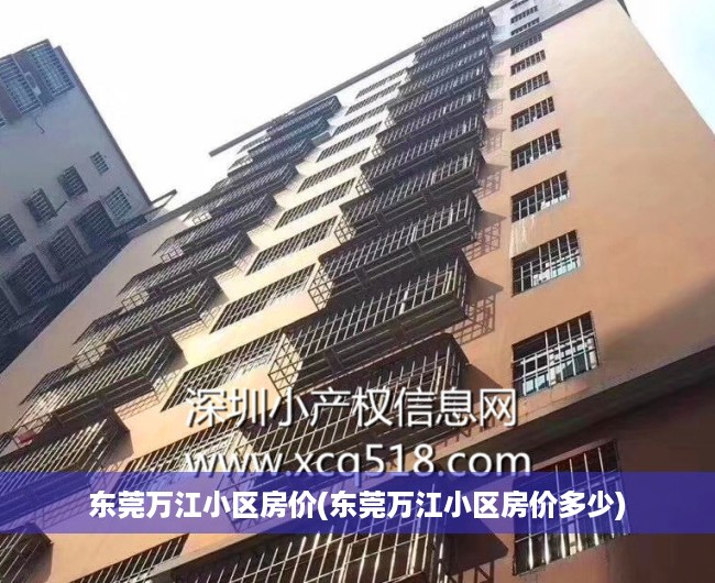东莞万江小区房价(东莞万江小区房价多少) 东莞万江小区房价(东莞万江小区房价多少)