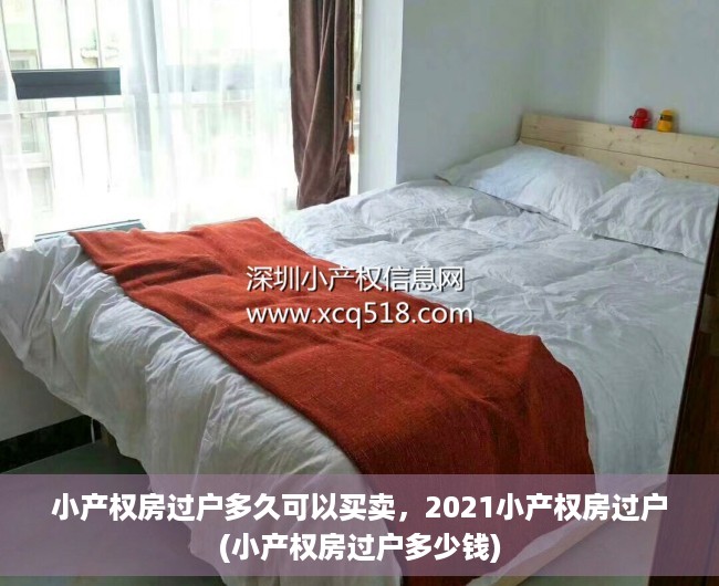 小产权房过户多久可以买卖，2021小产权房过户(小产权房过户多少钱)