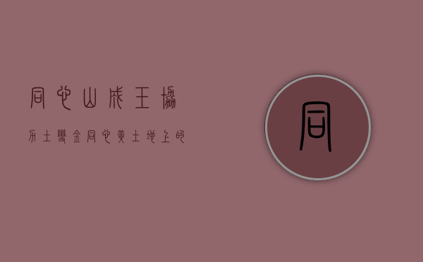 同心山成玉 协力土变金（同心：黄土地上的绿色发展之路）