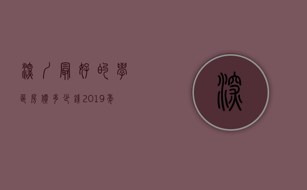 深圳最好的学区房价多少钱（2019年深圳名校学区房价格汇总）(深圳现天价学区房)
