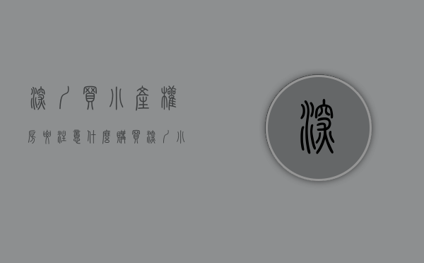 深圳买小产权房要注意什么（购买深圳小产权之前需要考虑的几点关键问题）