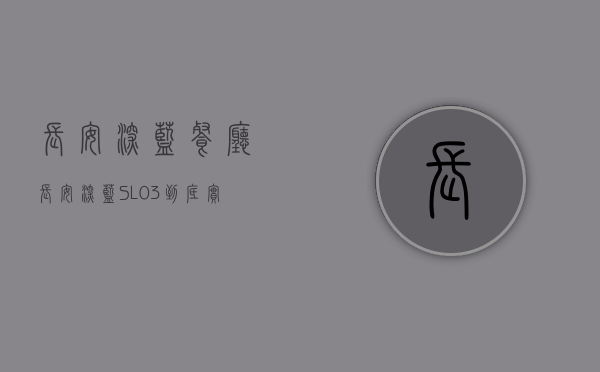 长安深蓝餐厅（长安深蓝SL03到底实力如何？20万级超级续航电动车！）(长安蓝色车图片及价格)