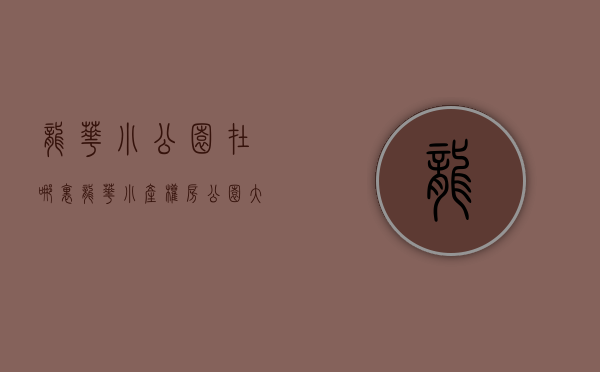 龙华小公园在哪里（龙华小产权房「公园大地」总价658万起）(深圳龙华小公园)