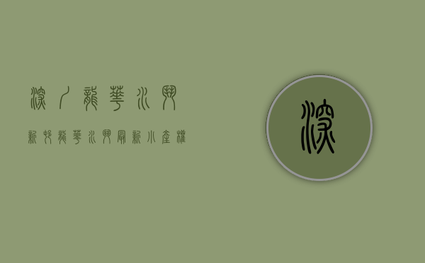 深圳龙华水斗新村（龙华水斗最新小产权房【上品豪庭】两房总价728万套起 带停车位）