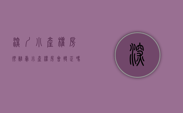 深圳小产权房很难卖（小产权房会转正吗？深圳有没有小产权转正的先例）
