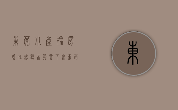 东莞小产权房现在还能不能买下来（东莞小产权房现在还能不能买）(东莞小产权房最新政策出台)