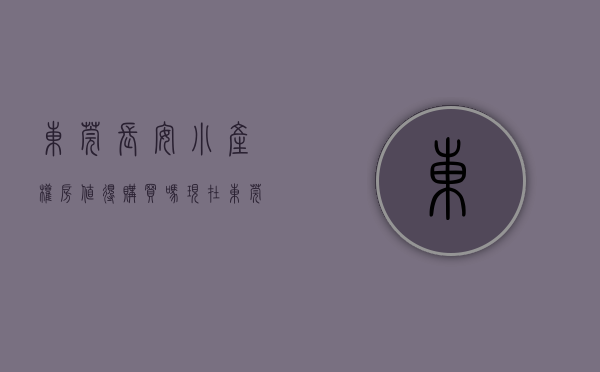 东莞长安小产权房值得购买吗现在（东莞长安小产权房有哪些值得推荐）