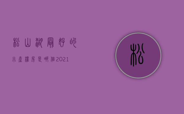 松山湖最好的小产权房是哪个（2021，深圳东莞松山湖最值得购买的小产权楼盘，成交率高达五比一）