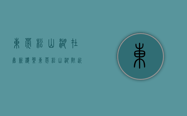 东莞松山湖在售新楼盘（东莞松山湖附近最便宜的住宅小区，东坑精装修红本商品房《松湖新城》投资自住好选择 总价低租金回报率高 内部认购价格优惠配套齐全定位）