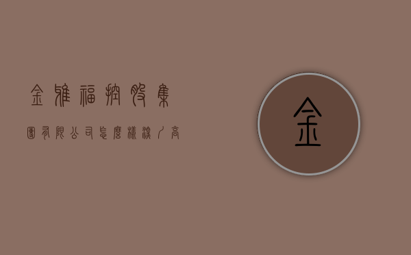 金雅福控股集团有限公司怎么样（【深圳高质量发展】金雅福黄仕坤：“走有自身特色的产业之路”）