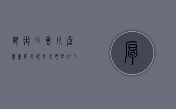 厚街在售小产权（东莞集资房信息！厚街下石角小产权房新盘《尚品世家》两层地下停车场 空中花园 军埔农贸市场、鹤洲综合市场万客隆商城、汇佳豪购物广场）