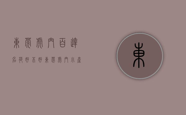 东莞虎门百达名苑好不好（东莞虎门小产权房《百达名苑》花园小区、带大型地下车库）