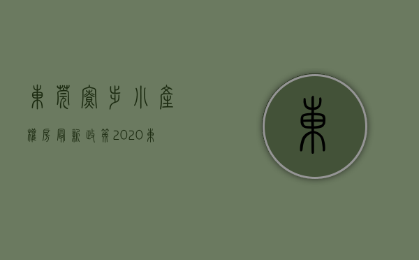 东莞寮步小产权房最新政策2020（东莞寮步中心区小产权房（莲城首府）两栋现房 永久产权 两房238万 三房338万套）