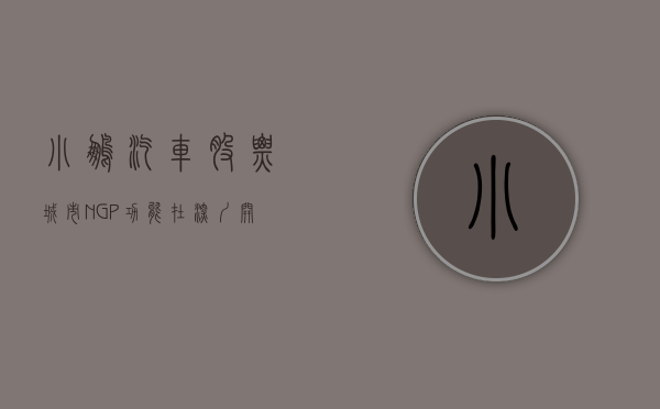 小鹏汽车股票（城市NGP功能在深圳开放 小鹏P5迎整车OTA升级）
