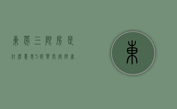 东莞三限房是什么意思（5折买长安!限售价21万元㎡!东莞首宗三限房地块挂牌）