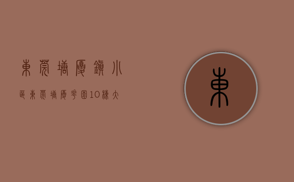 东莞塘厦镇小区（东莞塘厦花园10栋大社区小产权房 均价5000）