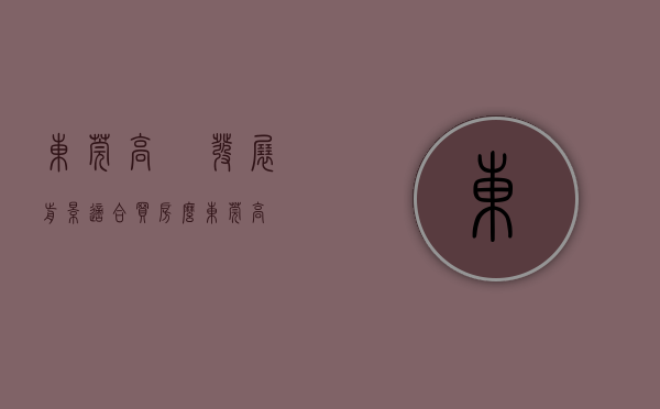 东莞高埗发展前景,适合买房么（东莞高埗全力谱写高质量发展新篇章）