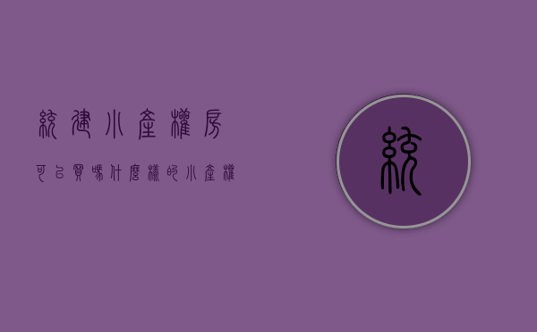 统建小产权房可以买吗（什么样的小产权农民房、统建楼能落户？如何操作？）