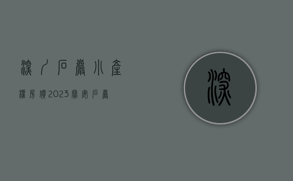 深圳石岩小产权房价（2023宝安石岩小产权房都有哪些可入手）(石岩最便宜小产权)