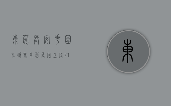 东莞长安花园在哪里（东莞长安上周（719-725），长安花园登长安热搜小区榜首）