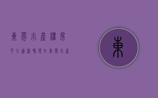 东莞小产权房可以贷款吗现在（东莞小产权房抵押贷款会审核哪些条件？）