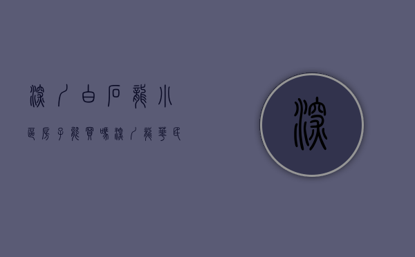 深圳白石龙小区房子能买吗（深圳龙华民治白石龙小产权房「北站别苑」历史遗留农民房，深圳北站4号线白石龙站，4号线白石龙地铁口 明厨明卫豪华装修，商品房品质）
