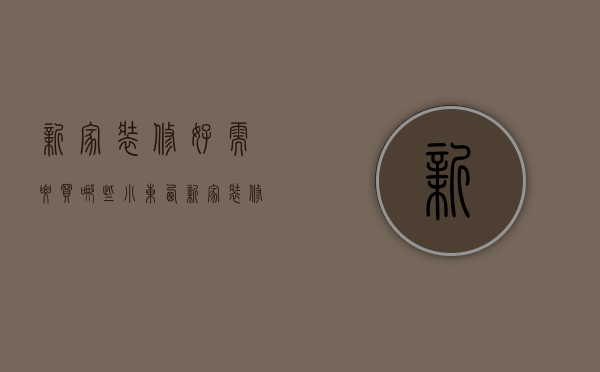 新家装修好需要买哪些小东西（新家装修，要不要买电视柜？电视支架是否值得考虑？聊一聊95后的装修想法以及我是怎么做的）