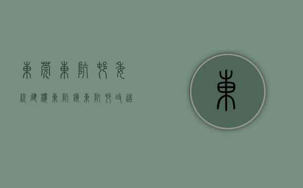 东莞东坑村委统建楼(东坑镇东坑村改造)