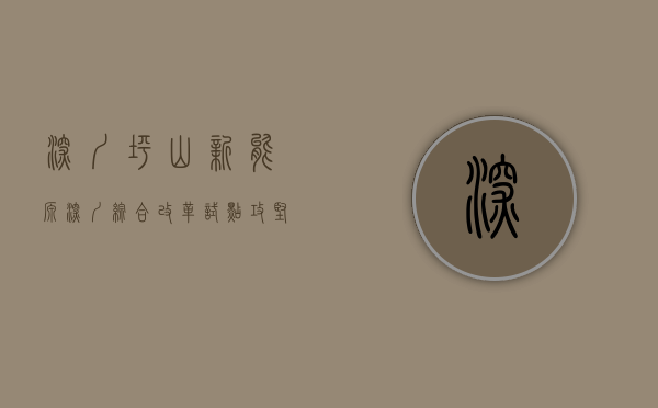 深圳坪山新能源（深圳综合改革试点攻坚进行时｜坪山智能网联汽车产业产值突破千亿 积极探索应用管理新机制 推动产业集聚）