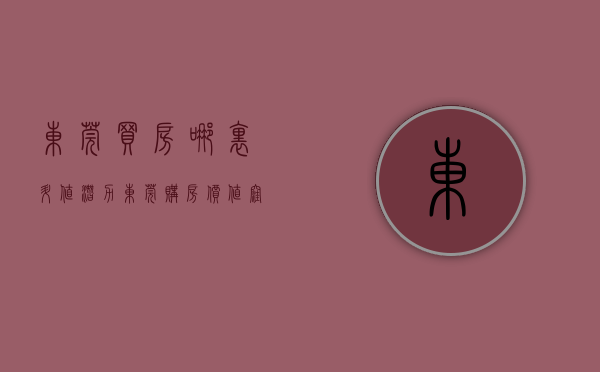 东莞买房哪里升值潜力（东莞，购房价值洼地到底在哪？）(东莞买房哪里最有投资价值)