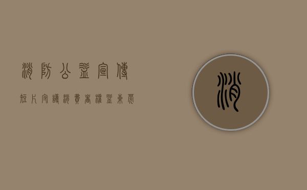 消防公益宣传短片（守护消费者权益， 东莞消防大型公益宣传送到市民身边）