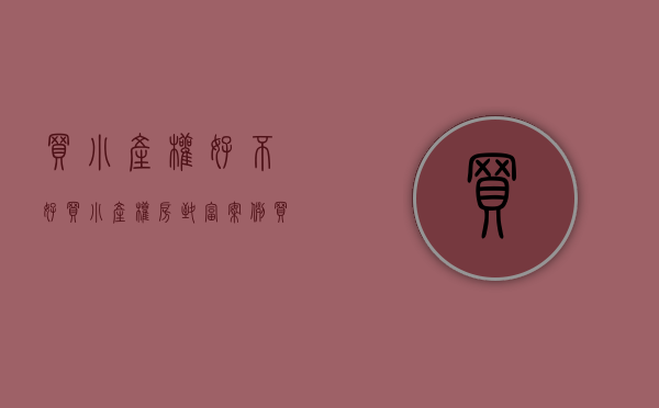 买小产权好不好（买小产权房致富案例）(买小产权好吗)