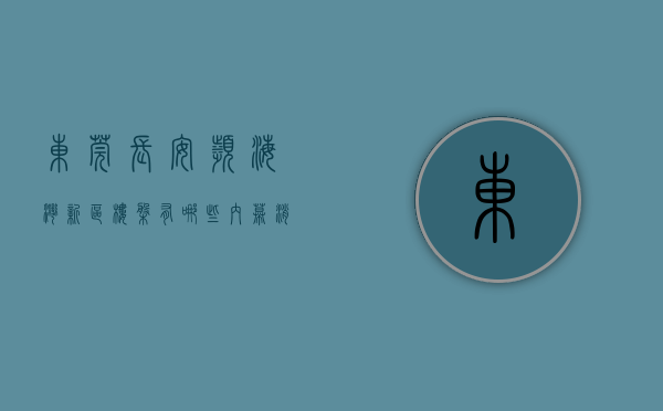 东莞长安滨海湾新区楼盘有哪些（内幕消息！东莞长安花园房【滨海蓝湾】爆出大新闻新报）
