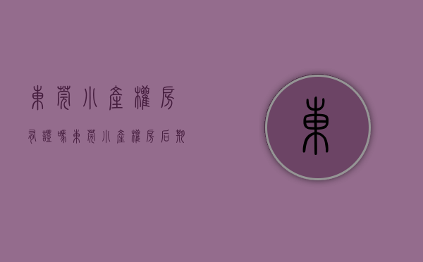 东莞小产权房有证吗（东莞小产权房后期可以办理房产证吗？）(东莞小产权可以买吗?)