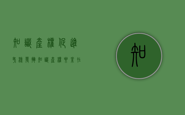 知识产权促进 考核（发挥知识产权要素在中小企业创新发展中的作用）